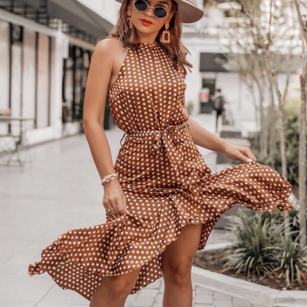 Polka dot dress - Esther & co
